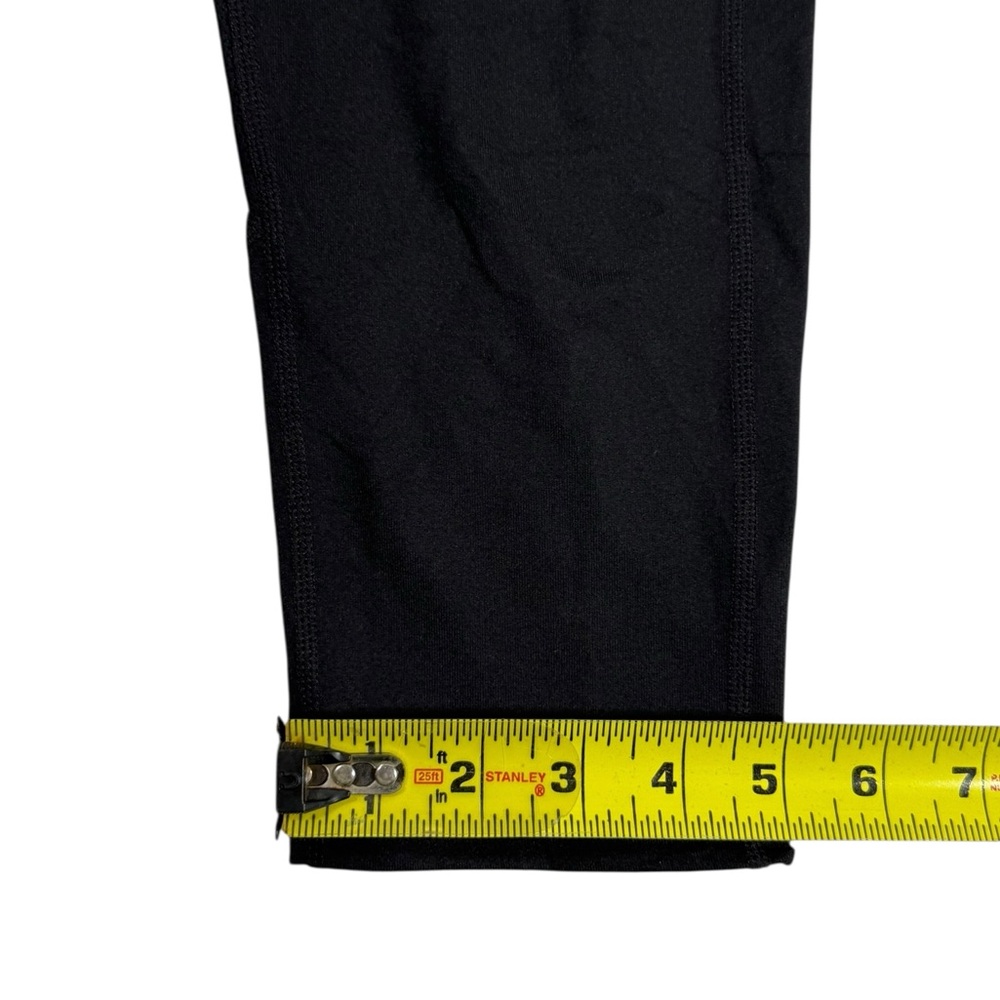 Athleta Be Free 2-in-1 Capri Skirt Leggings Small Black Running Yoga Wicking NWT - Picture 6 of 10